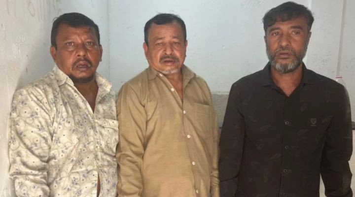 খুলনা থেকে পটুয়াখালীতে এসে ব্যাংকে ছিনতাইচেষ্টা, আটক ৩